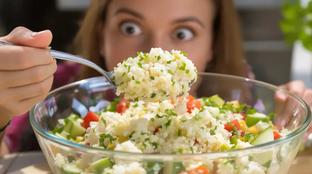 « Je détestais ce légume blanc depuis toujours » : râpé cru dans un grand saladier, il a remplacé tous mes taboulés de printemps